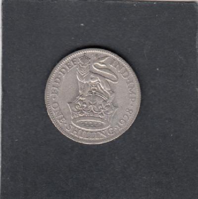 Beschrijving: 1 Shilling  GEORGIUS V  